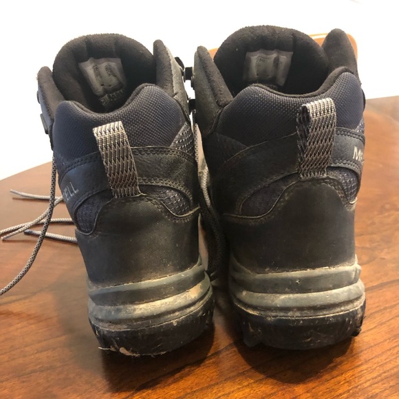 Merrell Insulated Hiking Boots - Size 10 - Black - 200g Thinsulate - Picture 7 of 7